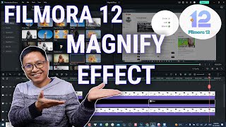 How to create Magnify Effect in Filmora 12