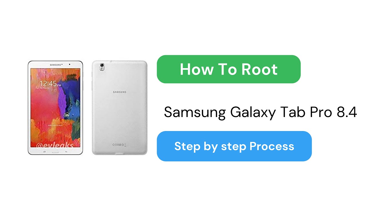 How to root Samsung Galaxy Tab Pro 8.4 Using Magisk? - YouTube