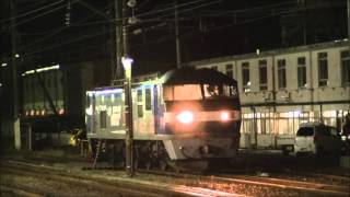 EF210-123 点検・入替え~発車 黒磯駅