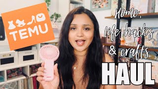 TEMU HAUL ~ Home, life hacks and crafts!