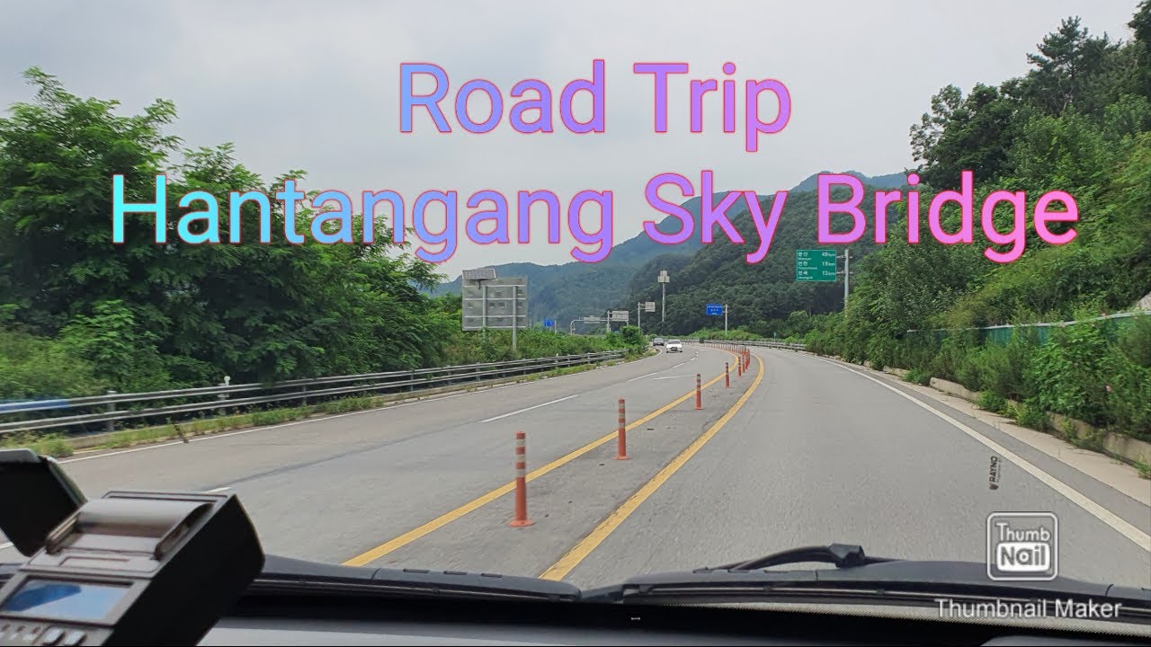 Road Trip to Hantangang Sky Bridge (한탄강 하늘다리)
