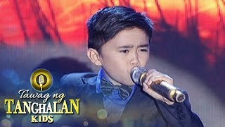 Video thumbnail of "Tawag ng Tanghalan Kids: Mackie Empuerto | May Bukas Pa (Grand Finals)"