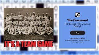 Celebrity There's none of that here...  | Solving the New York Times Crossword | Sept 15, 2025 | Monday Net Worth