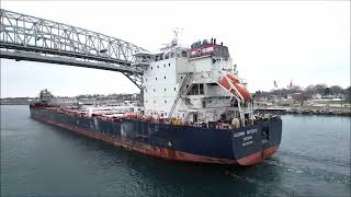ALGOMA INTREPID - Downbound Port Huron, Michigan 12-6-2025