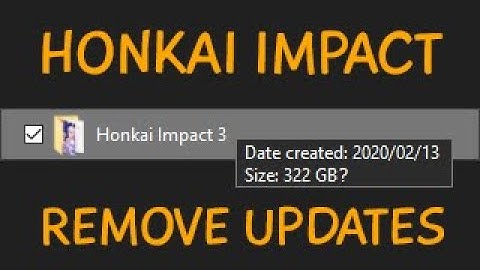 (OUTDATED) How to remove previous updates to free up storage - Honkai Impact 3 [PC only]