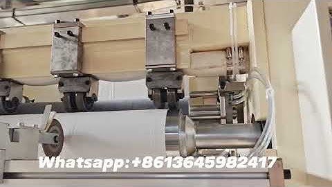 Small Business 2 Lines Facial Tissue Paper Edge Embossing Making Machine