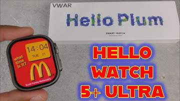 NEW & IMPROVED Hello Watch 5+ Ultra 2025 Smartwatch: Unboxing & Review