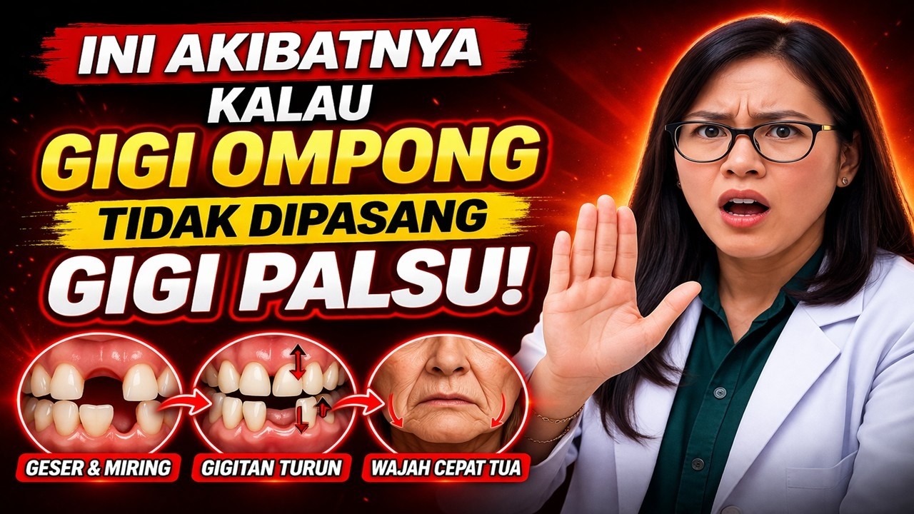 This is the consequence if the extracted tooth is not fitted with false teeth!