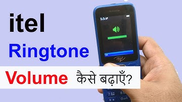 How to increase ringtone volume in itel keypad mobile - itel mobile ringtone volume setting
