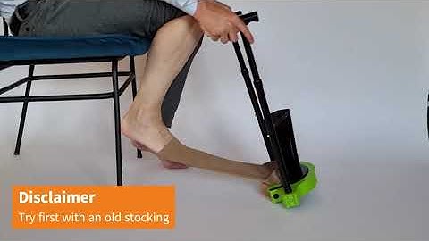Steve Complete – Remove Compression Stockings via Shin Without Removing Steve EasyON (alt. use)
