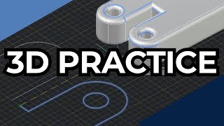 Autocad  Complete exercises to model in 3D