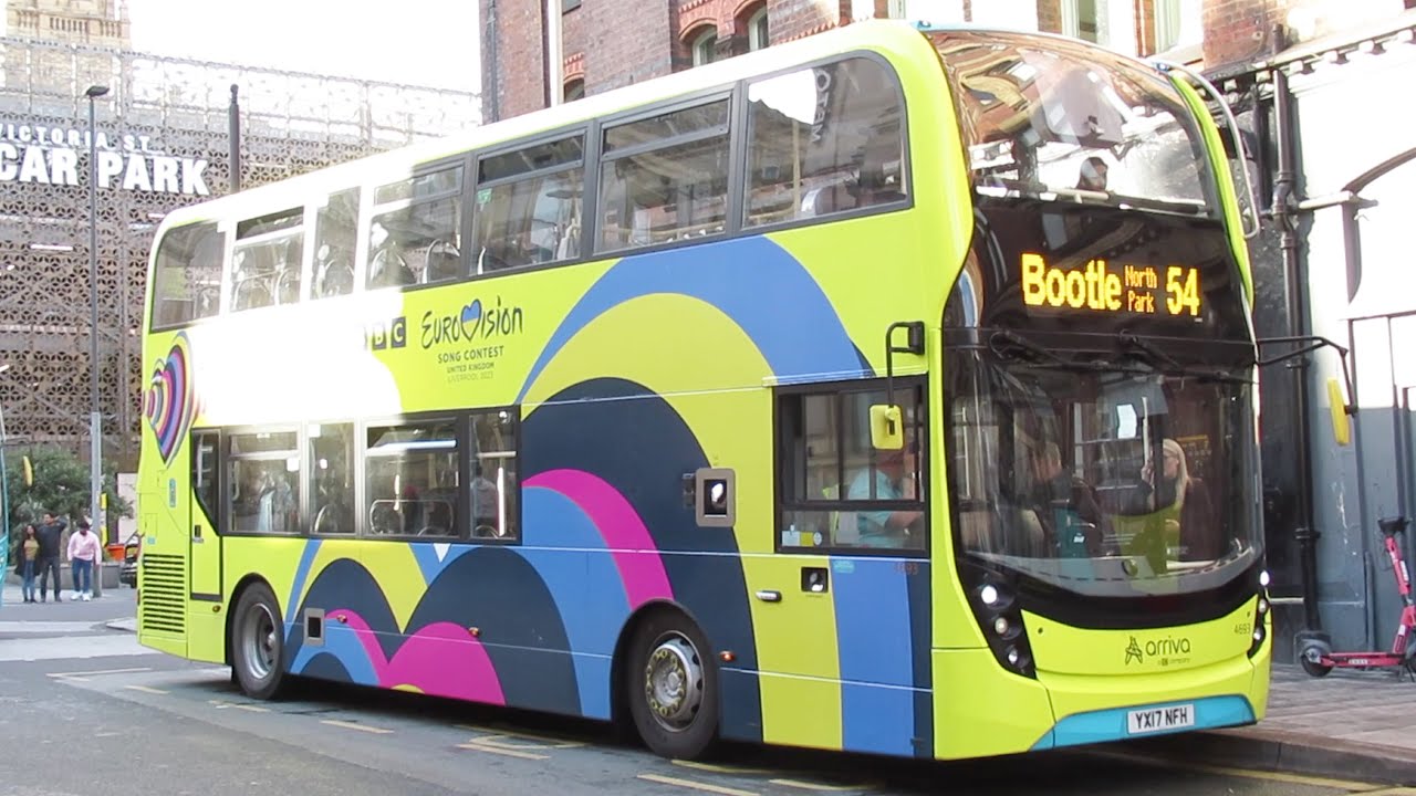 Buses & Trains in Liverpool | May 2023 *Eurovision Diversions*