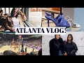 ATLANTA VLOG! LUXURY SHOPPING & NBA GAME! | POCKETSANDBOWS