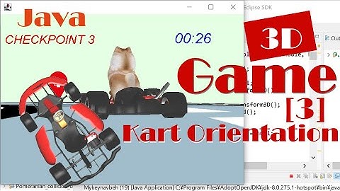 Java 3D: How to Change the Kart Orientation, Away from the Viewpoint Orientation (with SRC)