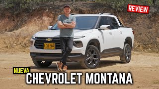 Chevrolet Montana 2024 🔥 ¿La mejor pick-up liviana? 🔥 Prueba - Reseña (4K)