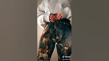 Tiktok Fashionhacks How To Tie Your Oversized Jeans 