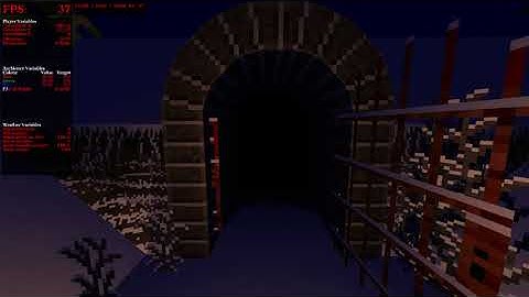 Game Maker 3d FPS test - seamless (sort of) room transition