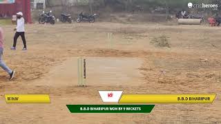 Pool Clear BBC BHARAF vs B.B.D Biharipur live cricket match | BMW cricket tournament