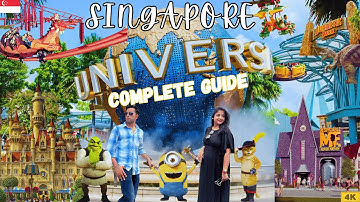 Universal Studios Singapore Full Day Guide 2025 | Minion Land, Mummy Ride, Jurassic World Adventure