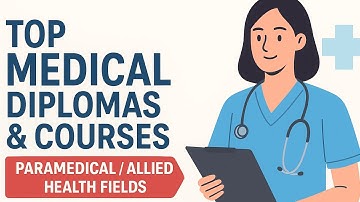 Top Medical Diplomas & ParamedicalCourses | Best Allied Health Fields 2025 |Career Guide 