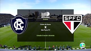 Remo x São Paulo ↱[ Campeonato Brasileiro Serie A 2026 ]↰ PES 2021 BMPES