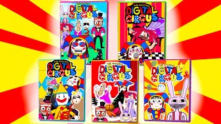 THE AMAZING DIGITAL CIRCUS KAUFMO, RAGATHA, POMNI, GANGLE, ZOOBLE KINGER ALL STORY GAMING BOOK📚