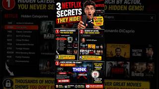 3 Netflix Secrets Most People Never Discover #netflix #netflixhacks #streamingtips #lifehacks