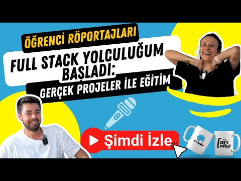 Full Stack Developer (Arı Bilgi’de Gerçek Projelerle Eğitim!)