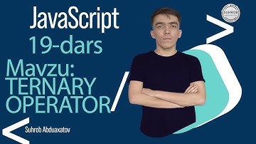 JavaScript | JavaScript Darslari | Suhrob Abduaxatov