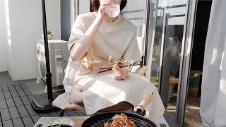 焼き鳥とレモンサワーでピークを迎えた週末 - vlog (sub