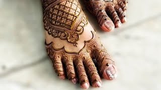 wonderful feet mehndi designs 2024#latest #lovely #fashion