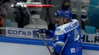 Nigel Dawes Dekes Through Traktor Defence To Score Gwg