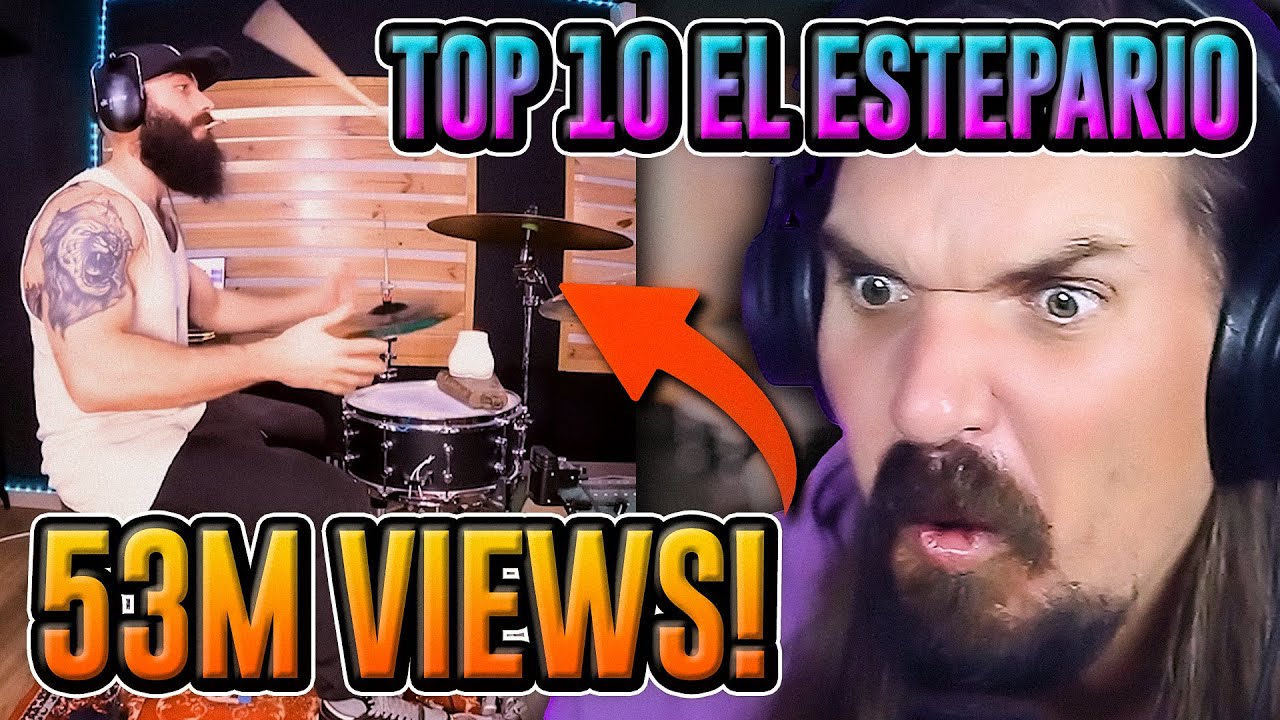 DRUMMER IS BLOWN AWAY BY EL ESTEPARIO'S TOP 10 YOUTUBE SHORTS