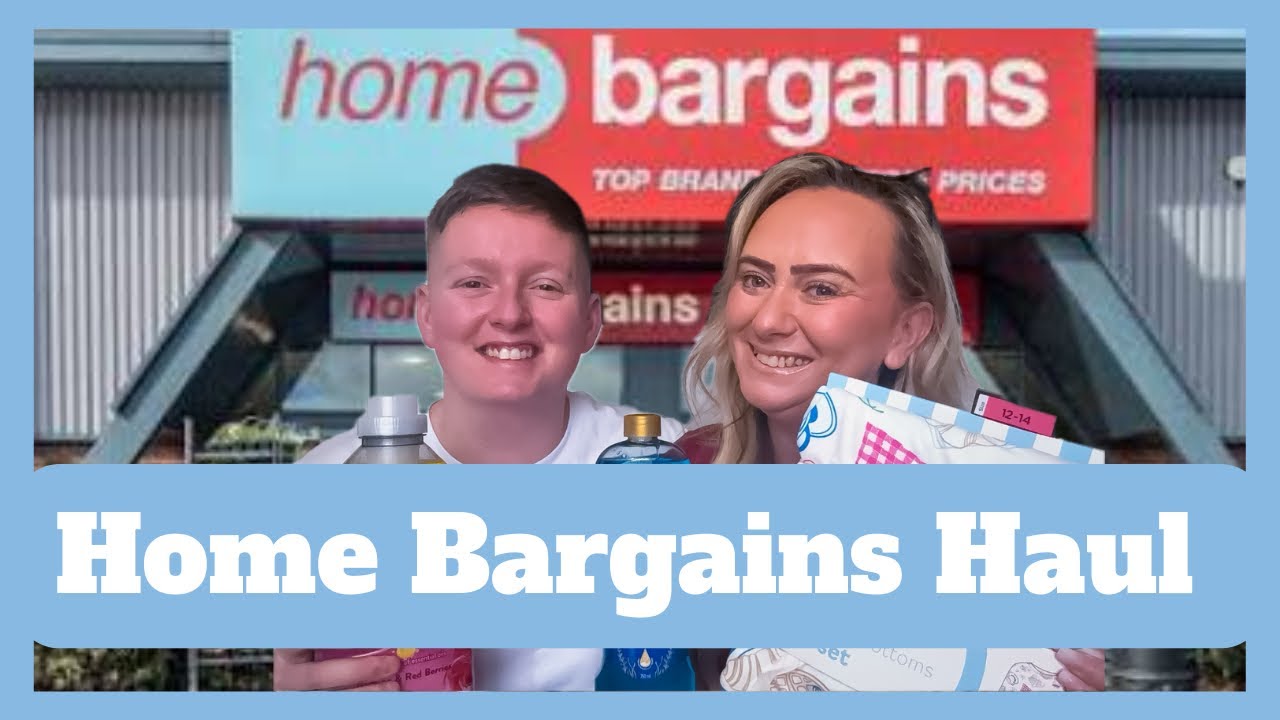 Покупки в Home Bargains и B&M