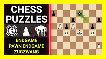 Chess Puzzles to Practice. Themes: Endgame, Pawn endgame, Zugzwang. Learn Chess