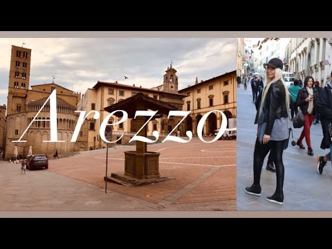 Arezzo Italy Vlog | Walking Tour 4K | Tuscany Travel