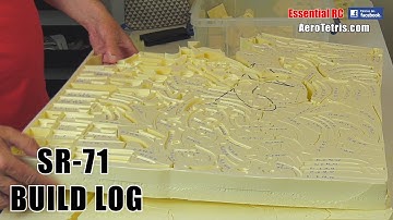 AeroTetris 2.8 metre SR-71 Blackbird: BUILD LOG: Part 1