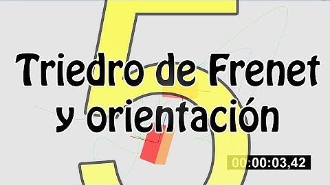 Animación - 05 - Triedro de Frenet y orientación