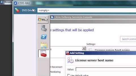 Citrix: XenApp6: Configuring License Server Host Name Policy