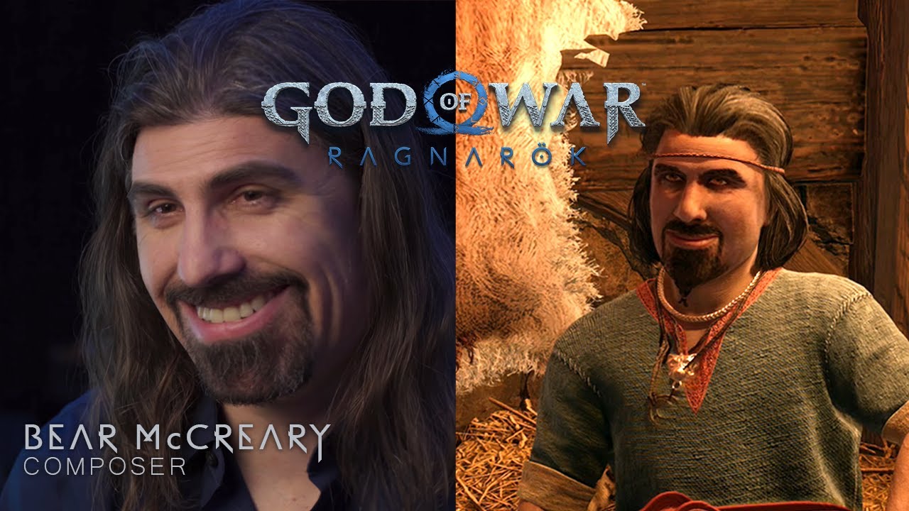 GoW Ragnarök Casts Composer Bear McCreary As A Dwarven Musician