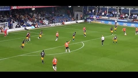 Second camera angle: Tight call - CMS bicycle kick flagged for offside