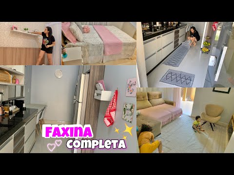 FAXINA COMPLETA MUITA LIMPEZA E MOTIVAÇÃO PARA CUIDAR DO LAR |CASA LIMPA E ORGANIZADA |GLAUCIA MOURA