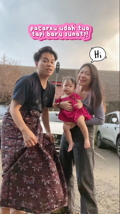 pacarku udah beranak 1 tapi belom sunat! #funnycomedy #funny #baby #comedy #sunat #minivlog #vlog