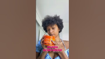 define 3b/3c/4a curly hair using cantu coconut curling cream