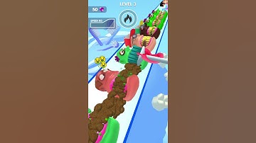 Teeth Runner! 😁 3 Level Gameplay Walkthrough | Best Android, iOS Games #shorts