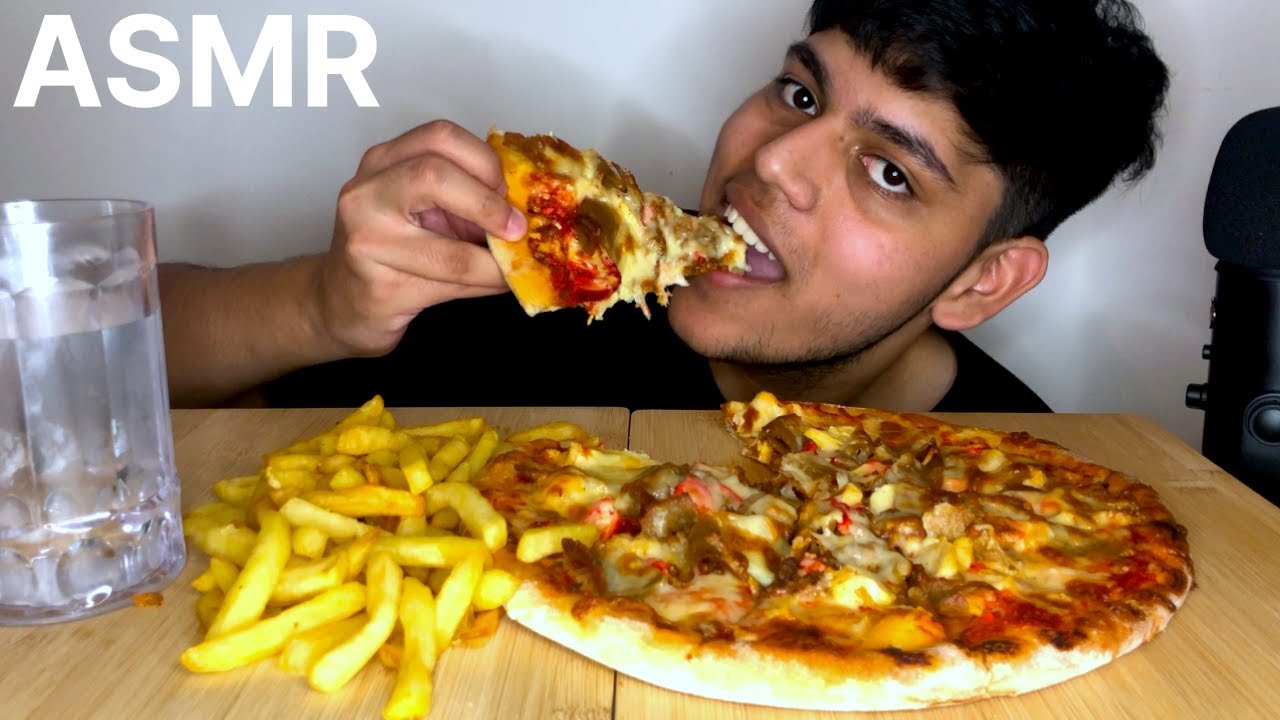 MIX GRILL DONER & CHICKEN PIZZA ¦ MUKBANG ASMR ¦ *REAL EATING SOUNDS*
