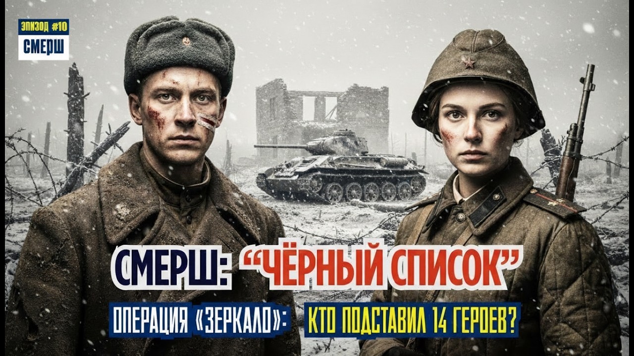 Фальшивый Приказ Сталина: Диверсия Против СМЕРШ: Драма Разведки | ЭПИЗОД №10