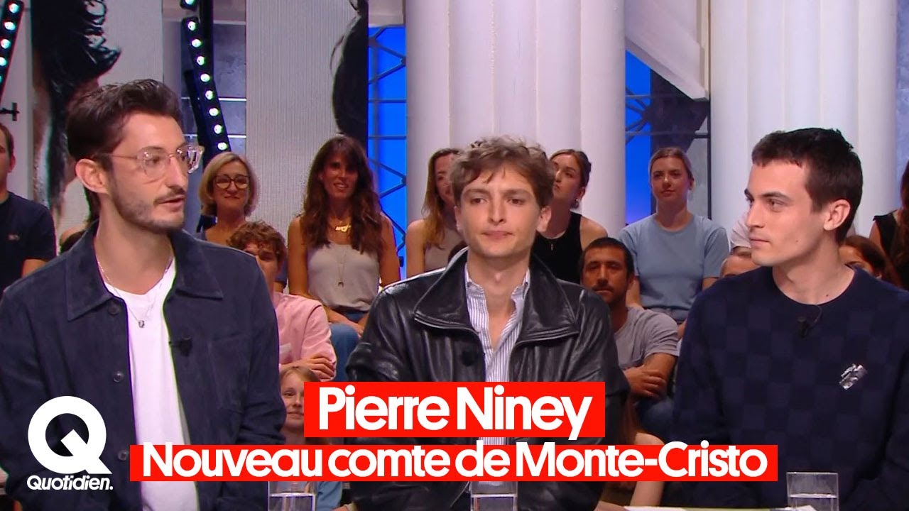 Monte-Cristo : Pierre Niney présente la relève du cinéma français