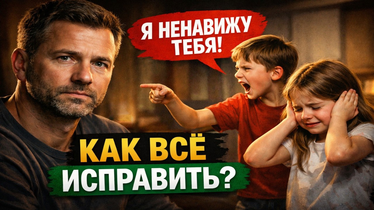 Ребенок кричит «Я его НЕНАВИЖУ!»? 5 фраз, которые всё ИСПРАВЯТ