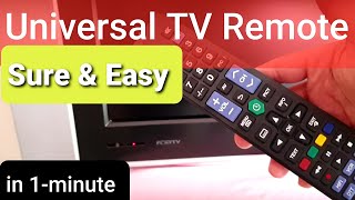 Famous Universal TV Remote Easy Set up Net Worth
